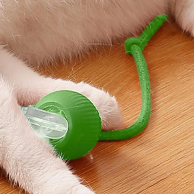 Rechargeable Cat Toys Automatic Pet Intelligent Rolling Ball Relieves Boredom Self Fun Teasing Cat Balls For Cats Dog