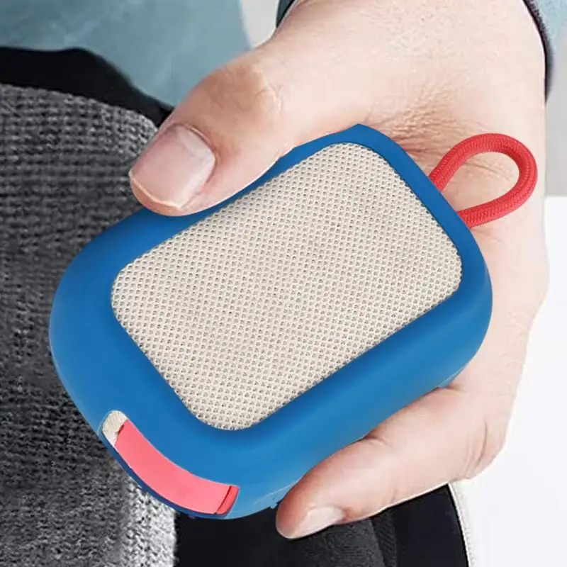 For SoundCore Select 4 Go Silicone Cover Sleeve For Speaker Silicone Wireless Speaker Sleeve Case Portable Speaker Accessories