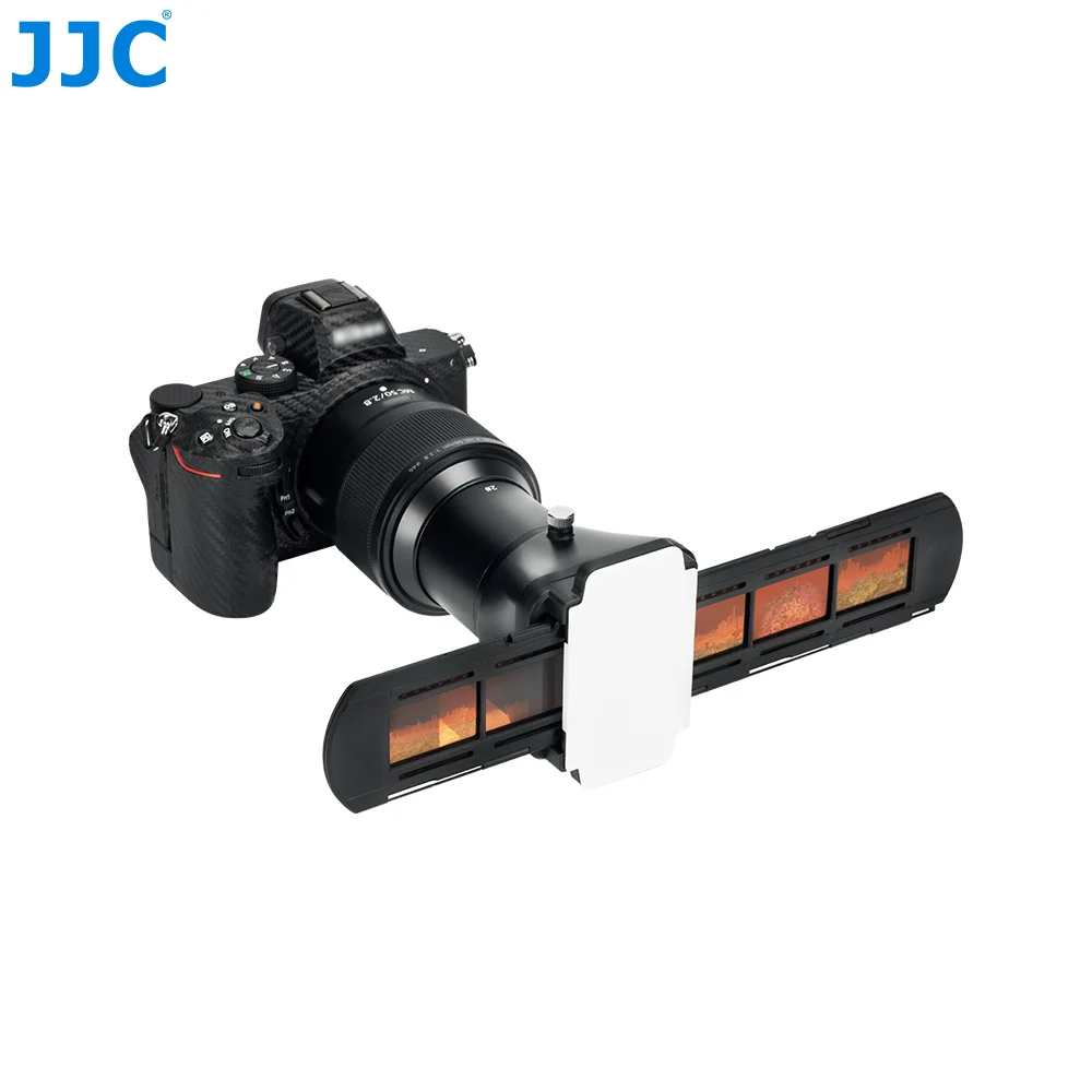 JJC 35mm Film Digitizing Adapter Set Negative Copying Slide Strip Scanner Holder(Not include LED)