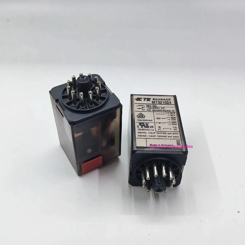 

SCHRACK MT321024 24VDC 11 pin 10A 250VAC relay