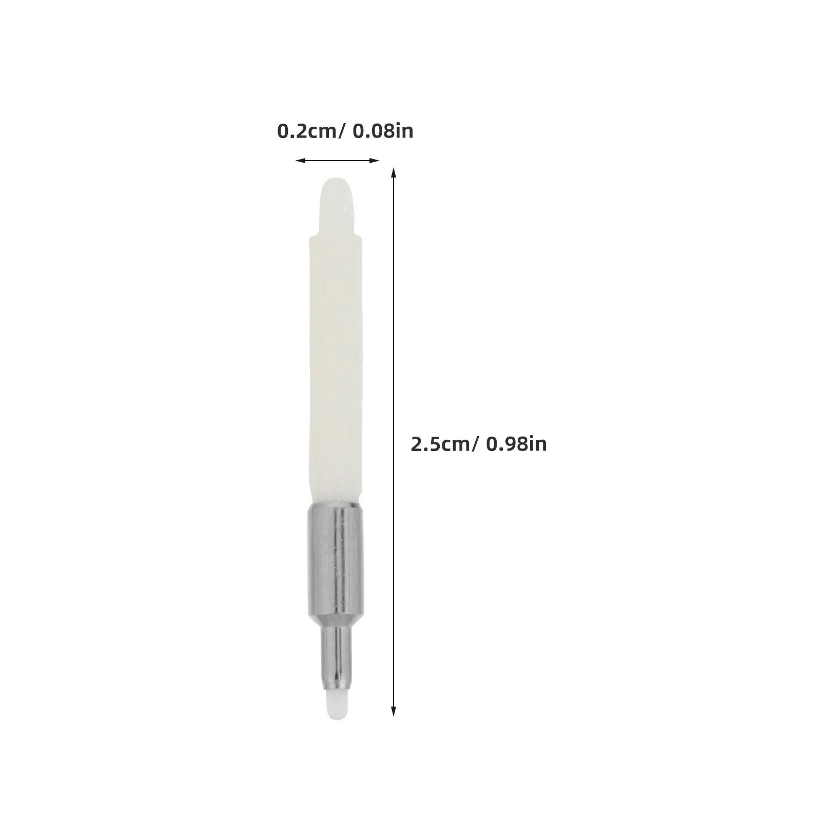 20 Pcs Paint Pens Fountain Nibs Replacement Ball Point Refills White for Drawing Tips Dip Holders