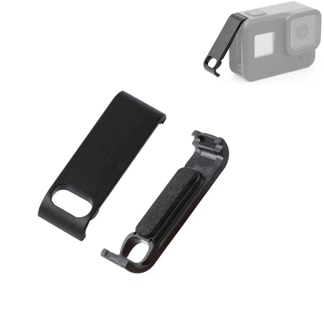 Sports Camera Rechargeable Battery Replacement Cover Side Cover for GoPro HERO8 Sport Action Camera Accessories