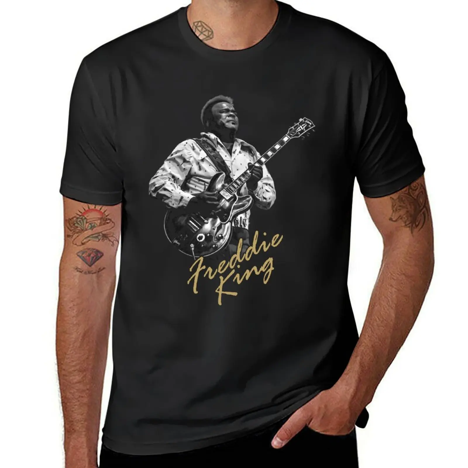 

Special Present Blues Freddie Singer King Cool Gifts T-Shirt hippie clothes tees quick drying fruit of the loom mens t shirts