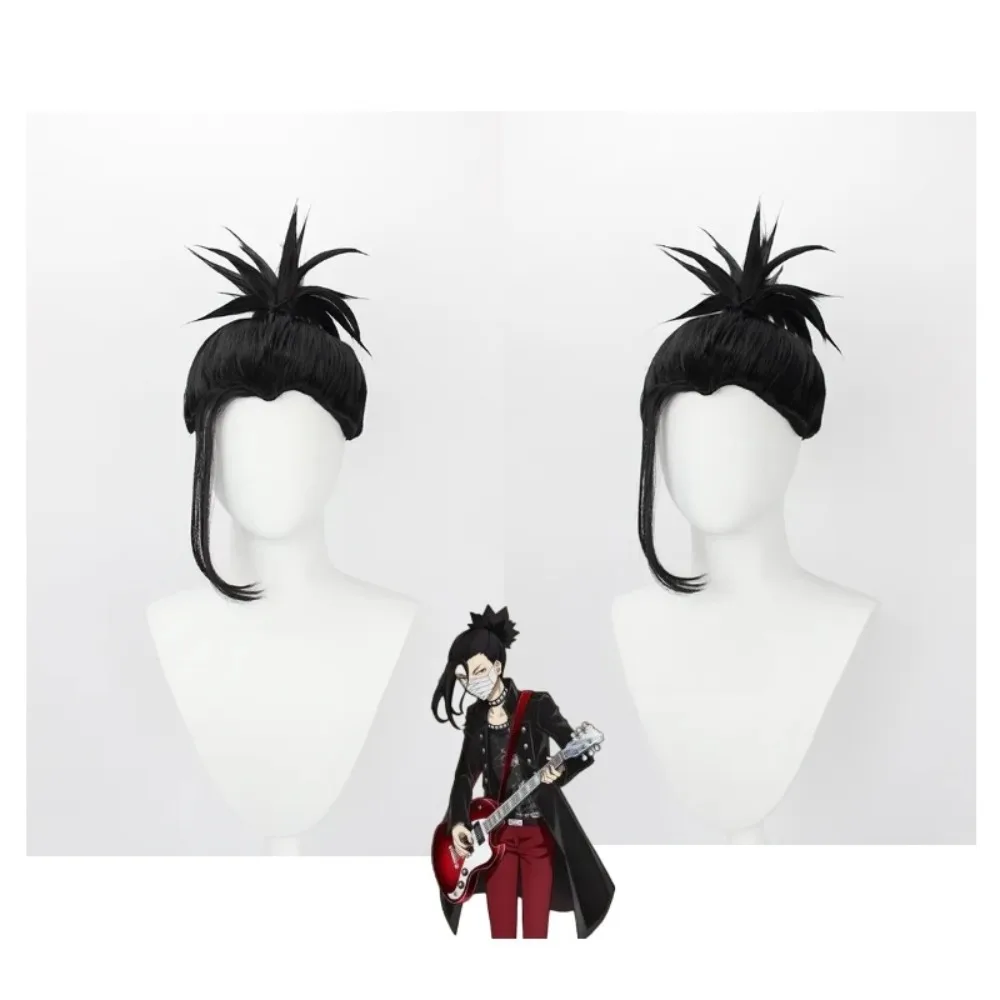 Bungo Stray Dogs Gin Akutagawa Cosplay Wig Single Ponytail Anime Hair