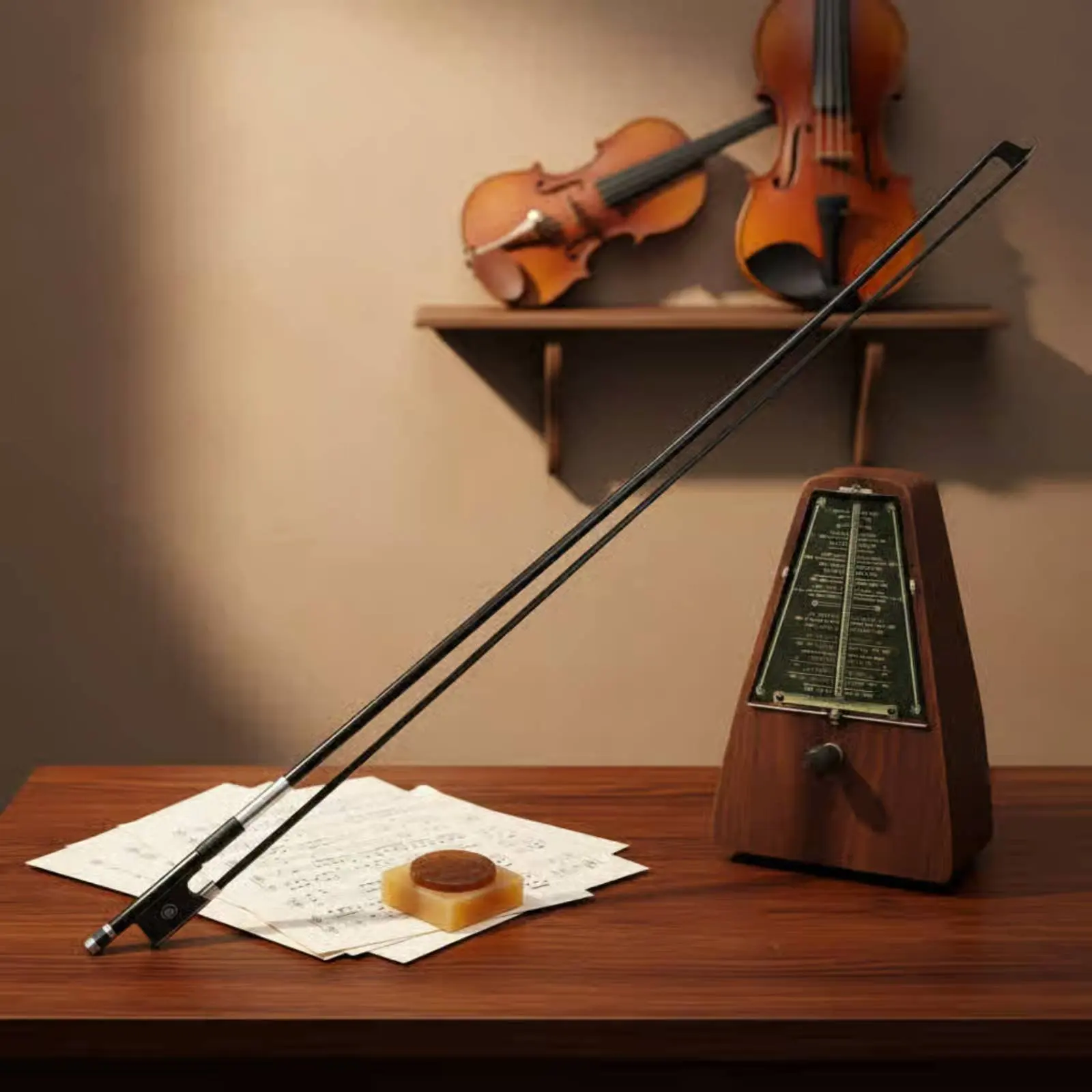 

4/4 Carbon Fiber Violin Bowing Implement Improves Sound Quality Black Horsehair Violin Bowing Implement Musical Instrument