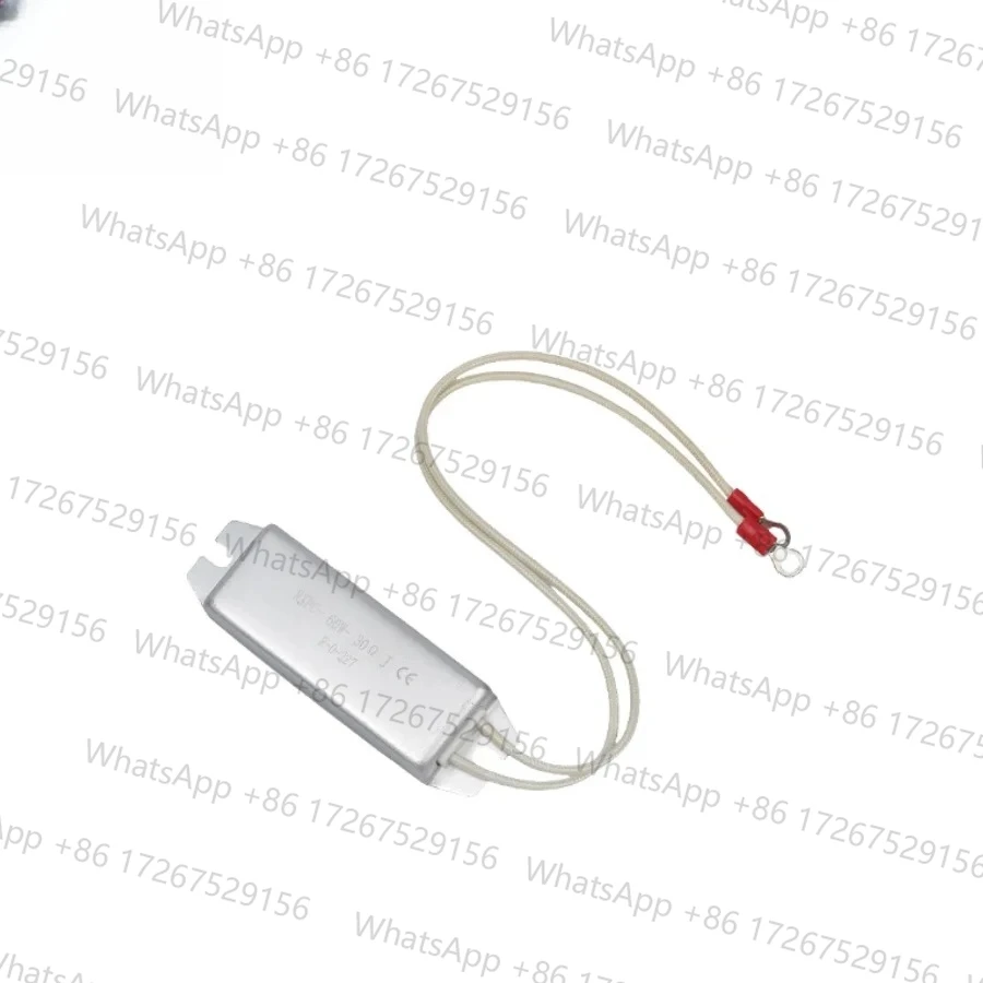 1Pcs Ultra Thin Brake Resistor 60W Aluminum Shell Resistance Servo Frequency Conversion 5R 10R 20R 30R 50R 100R Braking Activate
