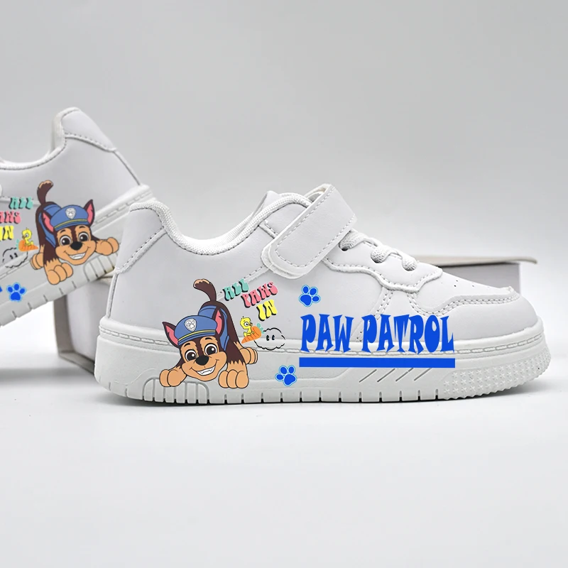 Jungen Paw Patrol Cartoon Freizeitschuhe, neue rutschfeste Kindersneaker, niedliche weiße Sportschuhe, atmungsaktive Outdoor-Schuhe für Babys und Kinder – Detail 6