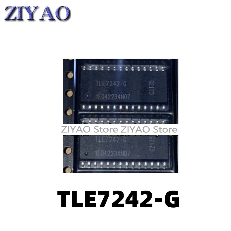 5PCS TLE7242-G SOP28 pin mount automotive computer board lighting chip transistor driver chip