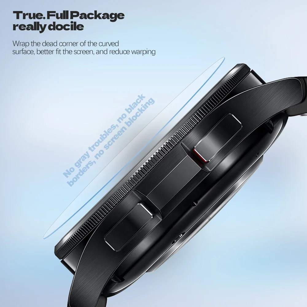 Закаленное стекло для Samsung Galaxy Watch 6/5 Pro/5/4 40 44 мм, защита экрана от царапин для умных часов Galaxy Watch 5 Pro/5/4