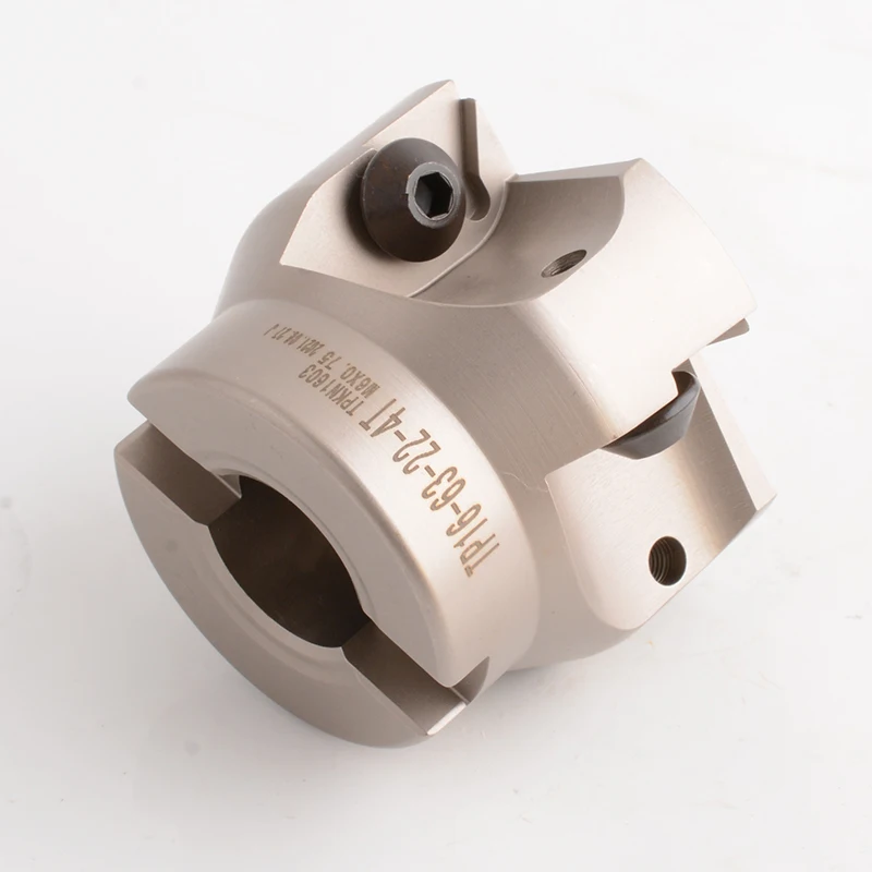 TP16-63-22-4T fresa a conchiglia con fresa frontale indicizzabile a spalla quadrata ad angolo retto per inserti in metallo duro TPKN1603 tpn1603