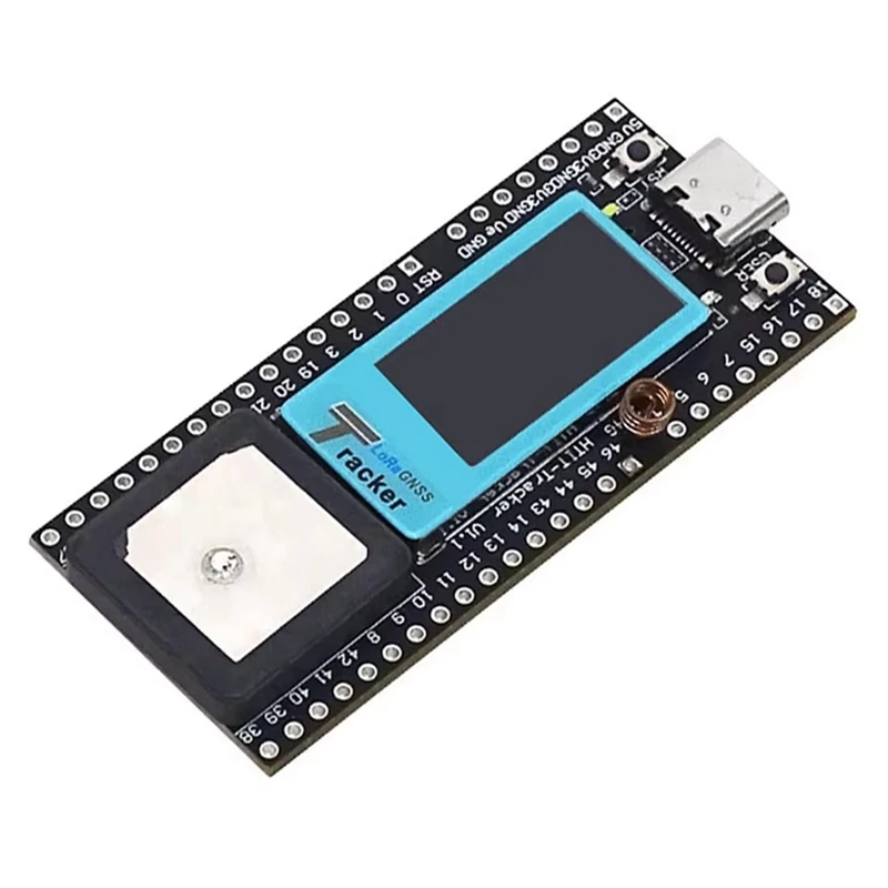 Lora Wireless Tracker ESP32 Lora Meshtastic Asset Tracker SX1262 Wi-Fi Bluetooth GPS Tracker 433-510MHZ สําหรับจักรยานรถ