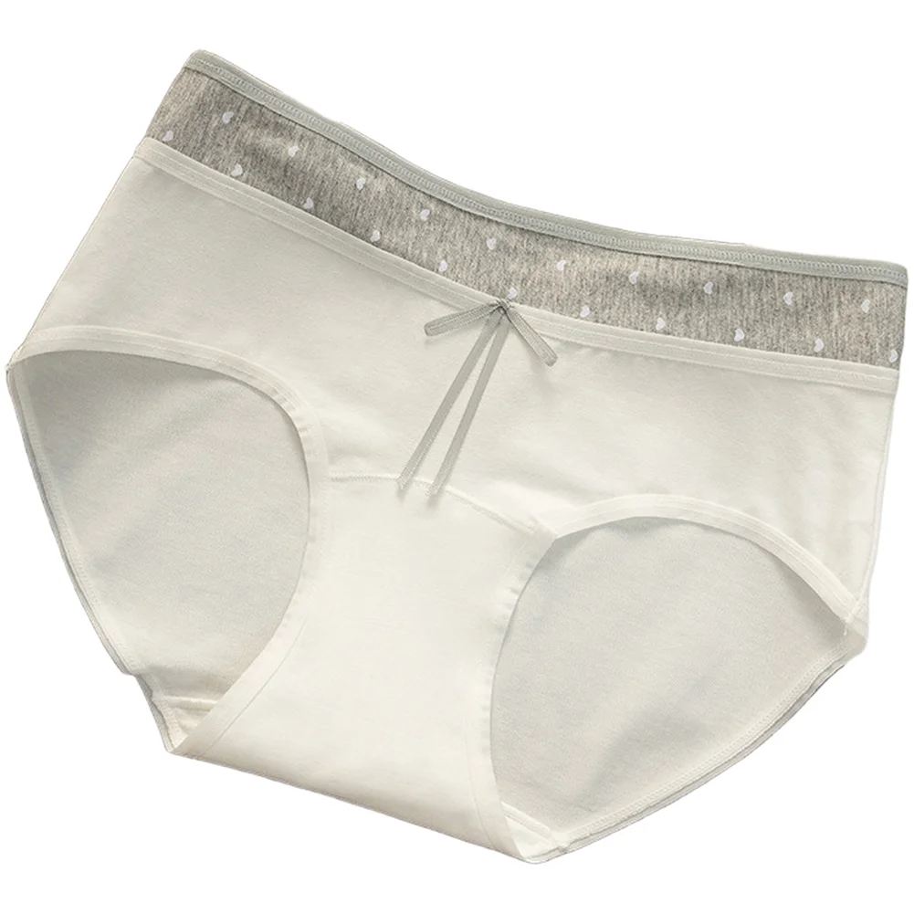 Women Cotton Underwear 10A Breathable Lingeries Femme Ultra Hot Thongs Mid Waist Panties Extended Crotch Briefs Seamless Bikini