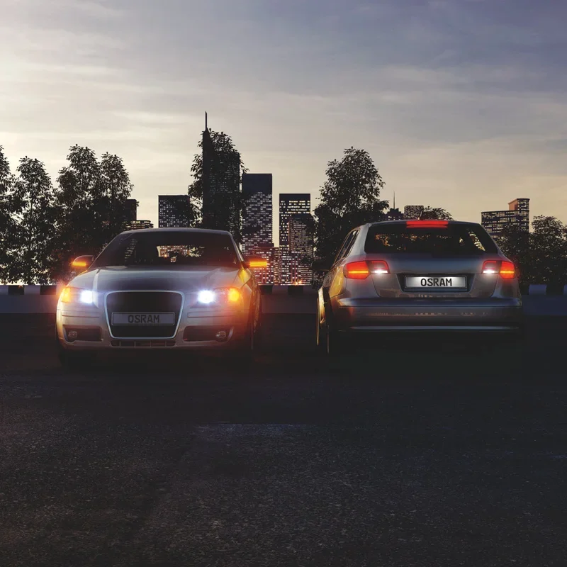 

Светодиодные лампы OSRAM Upgrade LED Signal Light S25 P21W PY21W P21/5W LEDriving SL Advance 1156 1157 для автомобиля: противотуманные фары, стоп-сигналы, габаритные огни, 2 шт.