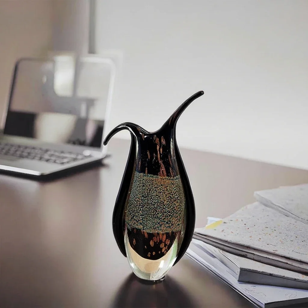 Hand-blown art decoration pieces home living room desktop craft pattern
