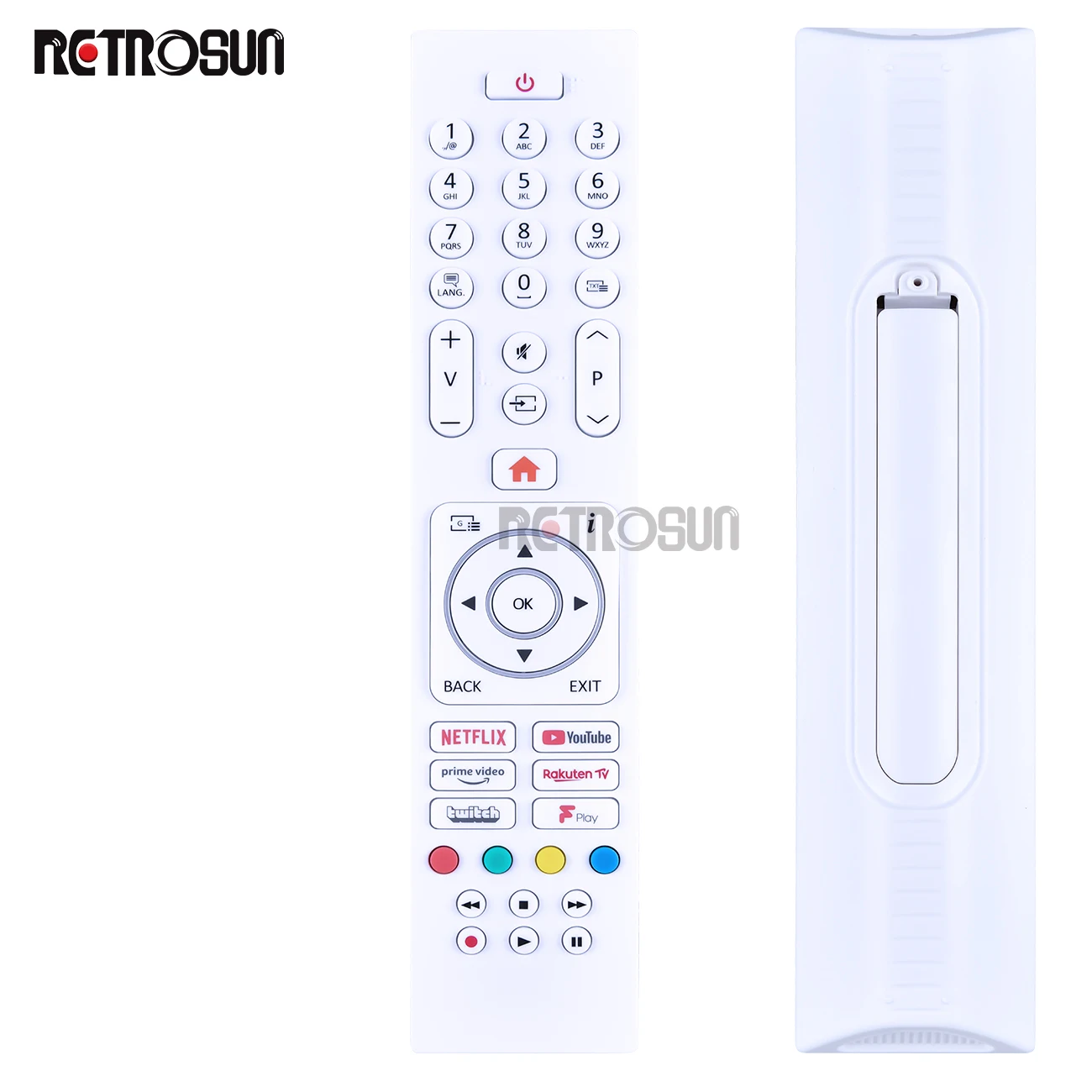 อะไหล่รีโมทคอนโทรลสำหรับ techwood RC45137P ทีวี