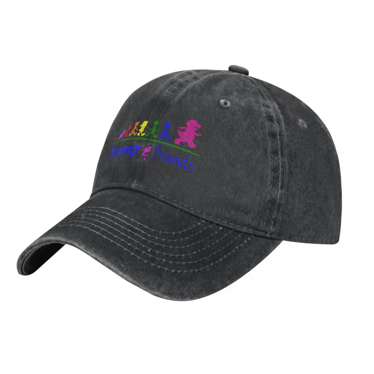 

Barney and Friends Cowboy Hat Golf Wear Rugby Caps Women Men's