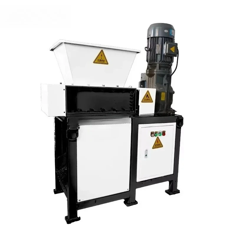 2026-Recycling Crusher Low Price  Specification Metal Car Coconut Waste Crusher Single Shaft Plastic Waste Crusher