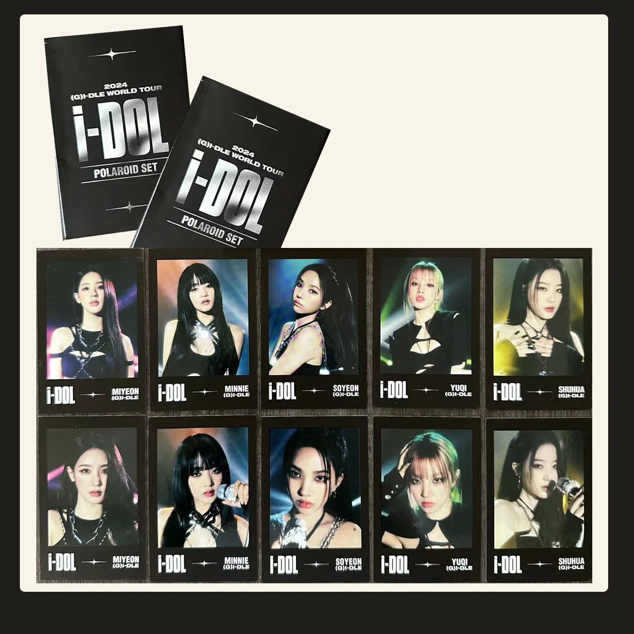 KPOP GIDLE Concert Photocard Album World Tour LOMO Card Songyuqi