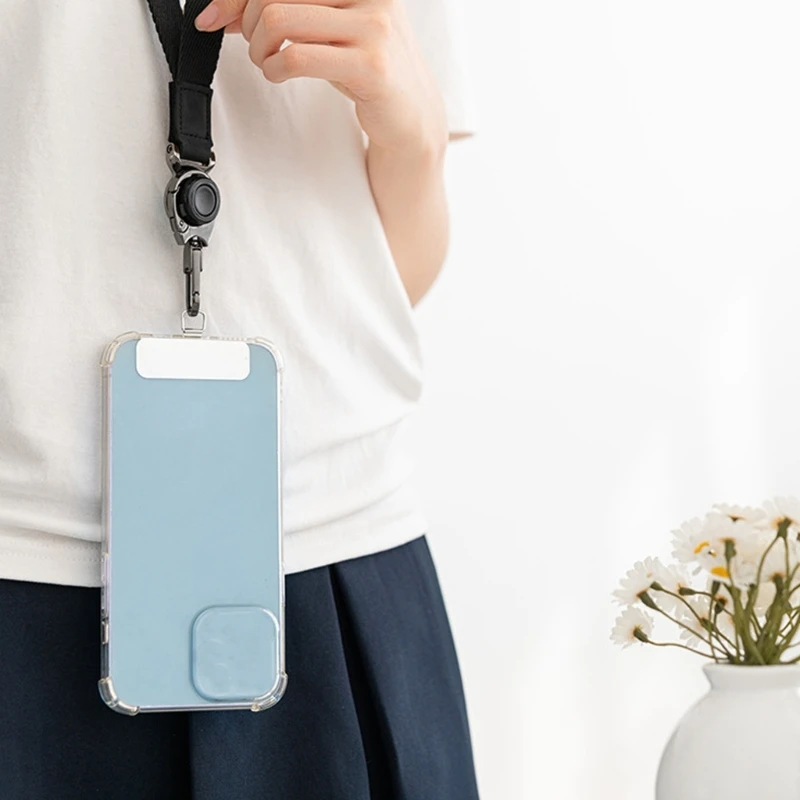 

Ремешок для телефона Универсальный шейный ремешок для мобильного телефона Плетеный ремешок с привязными язычками Двойная пряжка