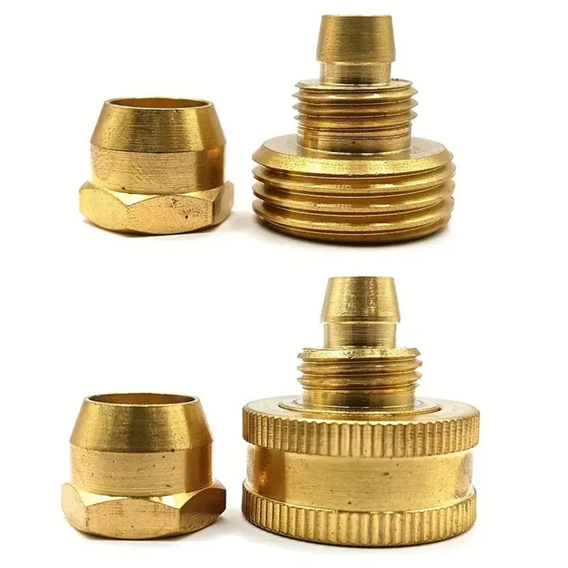 Garden 3/8 hose connector 3 points hose connector 3 points repair connector, spring pipe connector