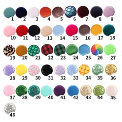 10 Pairs/Lot 40Colors Mini 2.3'' Mouse Ears For Festival Hair Scrunchies Chic Kids Handmade Headwear Girls DIY Hair Accessories