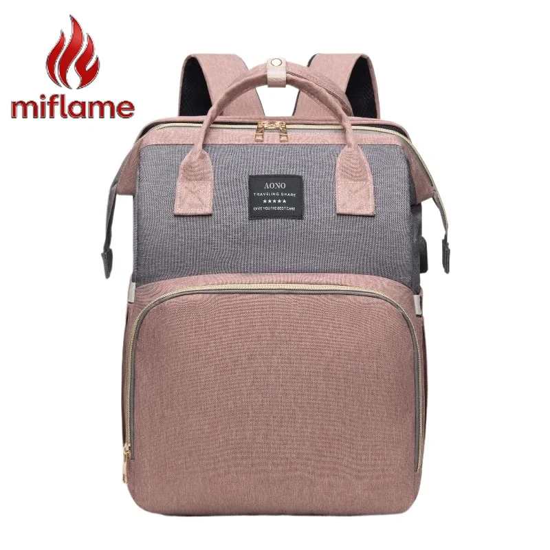 

Роскошная сумка-рюкзак для мам: вместительная, портативная, с защитой от комаров, многофункциональная, для путешествий