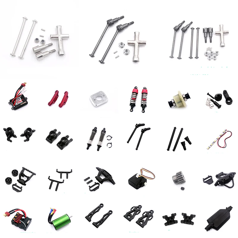 RC Car Accessories 6028 6029 6030 6031 High Speed Toy Car Upgrade Part RC Parts，For SCY 16101 16102 16103 16201