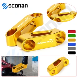 For CB750 Hornet CB 750 2022 2023 Motorcycle CNC Aluminum Rearview Mirrors Extension Riser Extend Adapters Mirror
