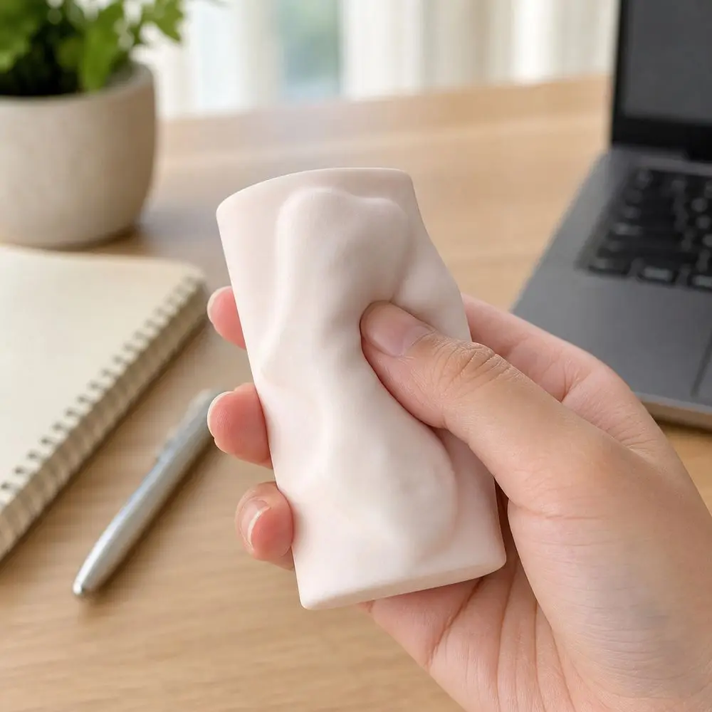 Fashion Slow Rebound Simulated Yogurt Stick Squeeze Cartoon Anti-stress Mochi Squish Foam Soft Fidget Squeeze Home Use