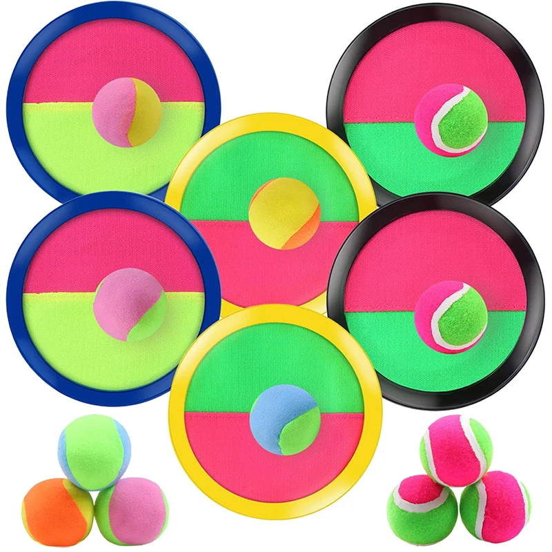 

Набор липких мячей Реквизит для упражнений на открытом воздухе Групповые занятия Сбор развлечений Игры для отдыха Мяч для бросания и ловли спорта TMZ