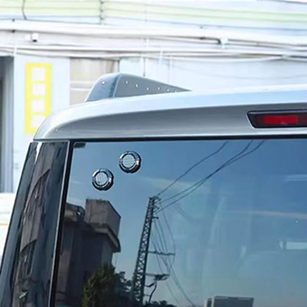 For BAIC BJ40 BJ40C 2024-2026 Tail Door Window Small Round Cover Exterior Decoration Accessories