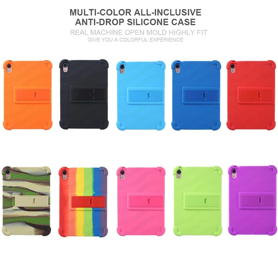 For iPad mini 7 2024 A17 Pro Case A2993/A2995/A2996 8.3inch Soft cover iPad mini 6 A2567/A2568/A2569 Shockproof Protective Shell