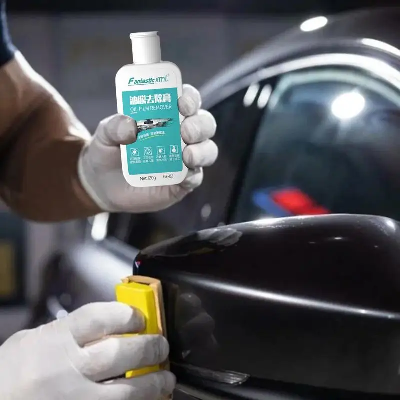 Auto Glas Schoonmaken Ontvetter Kits Auto Window Olie Film Remover Schoon Plakken Stain Remover Voor Auto Glas Voorruit Voorruit