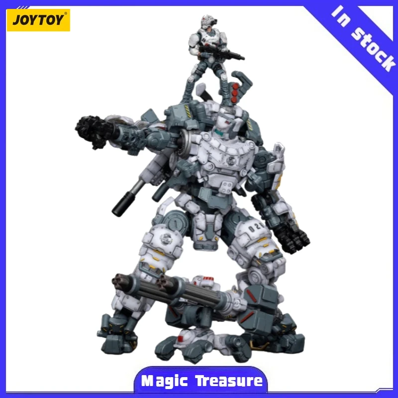 

【MT】 Original JOYTOY White Steel Frame 2024 New Version Strike Mecha Finished Movable Model Toy Gift Collection