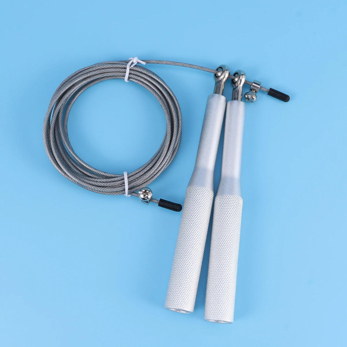 

Jump Rope for Adults Fitness Adjustable Aluminum Alloy Cable Skipping Workout Student Ball Bearing