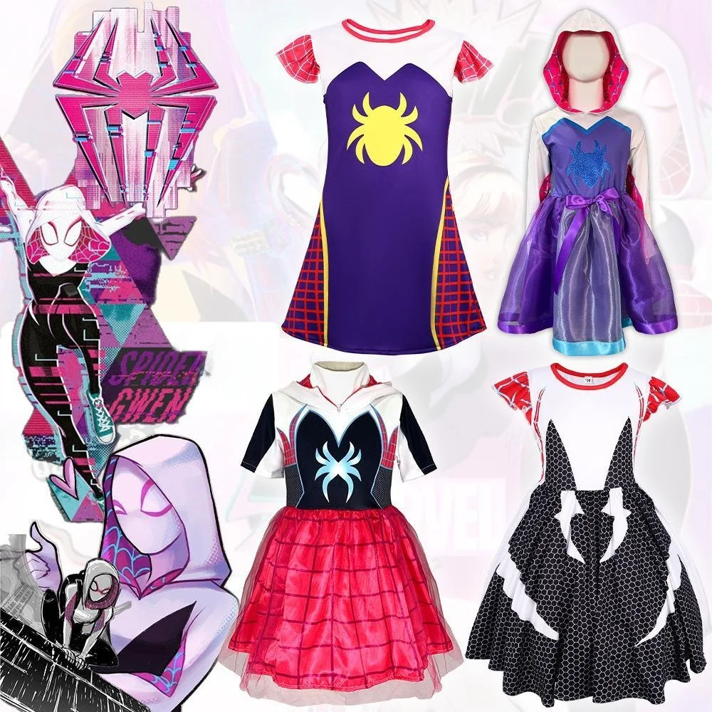 

Узкий костюм паука для взрослых, костюм на Хэллоуин, детская универсальная гарнитура, наряд Майлз, косплей, женская Faion Par Dr