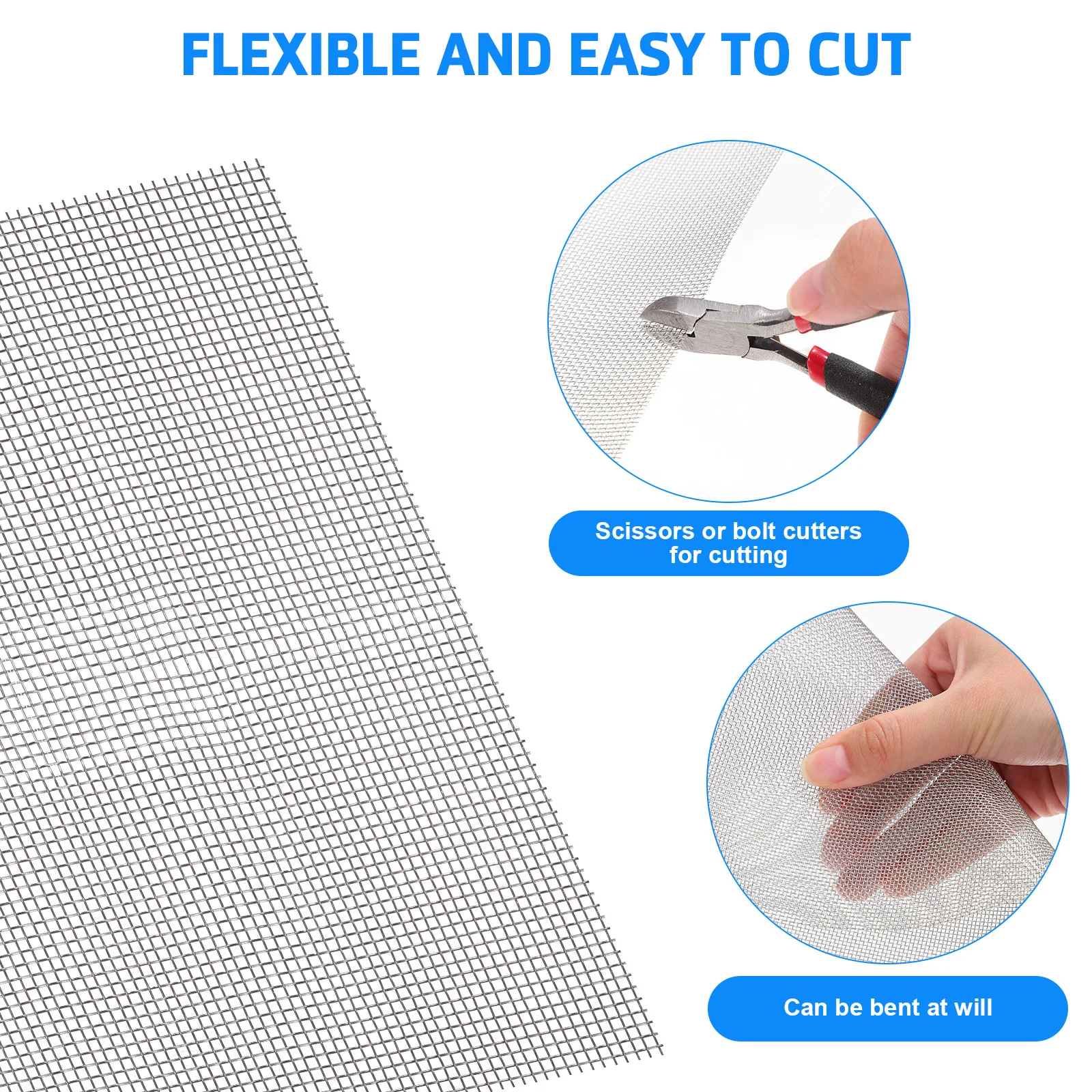 

Stainless Steel Screen 1mm Hole 0 3mm Wire 30cmx2m Roll Metal Sieve Tool Parts Filtering Stainless Steel Mesh Screen Ventilation