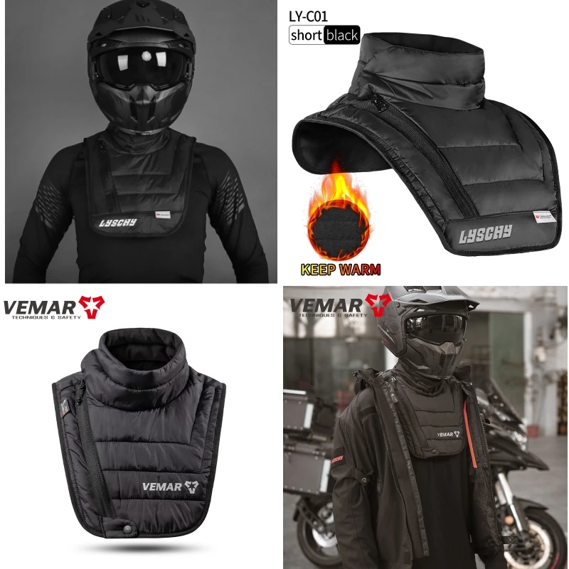 

Winter Thermal Neck Warmer Motorcycle Neck Dickie Waterproof Ski Masks Balaclava Warm Snowmobile Face Shield Cycling Headwear