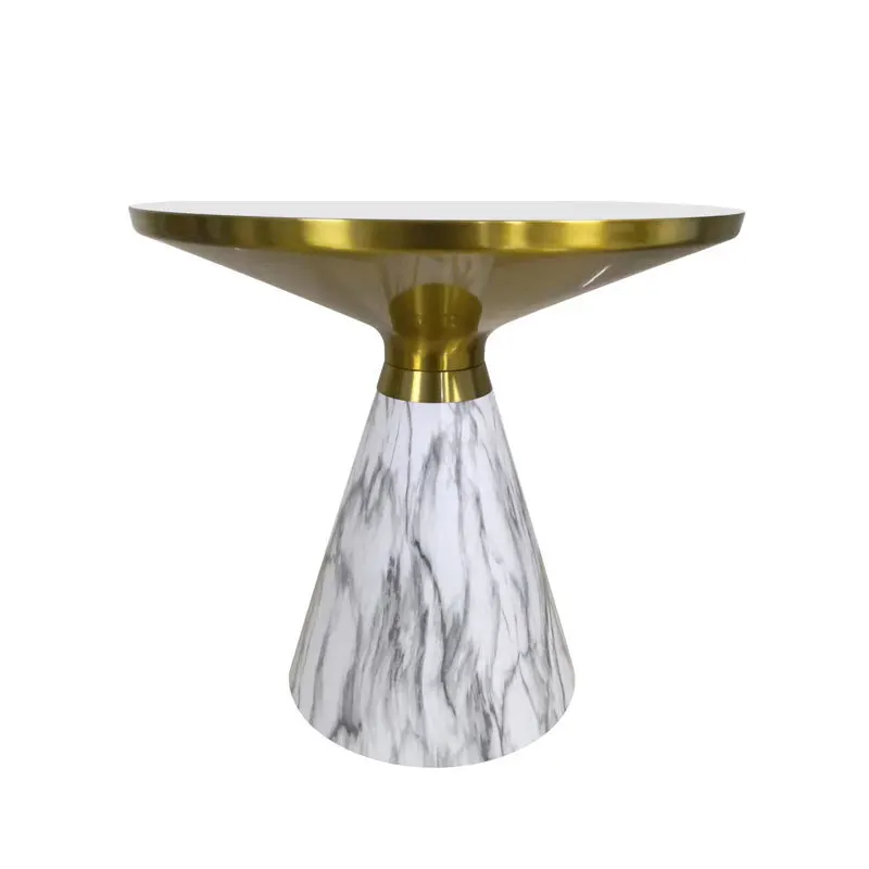 

Nordic light luxury rock slab creative side table simple small coffee table modern living room sofa corner table hotel negotiati
