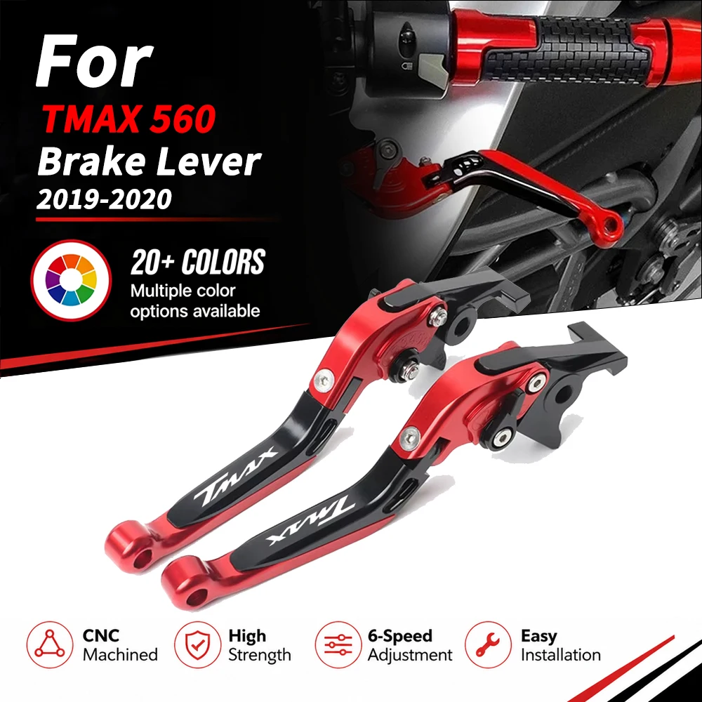 For YAMAHA T MAX 560 TMAX 560 TMAX560 2019-2020 Motorcycle Accessories  Ajustable Handle Levers Short Brake Clutch Levers
