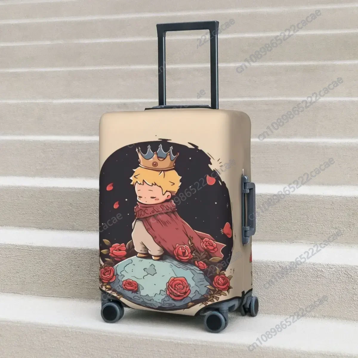 The Little Prince Luggage Cover 2024 New Fun Cruise Trip Protection Luggage Accesories Holiday