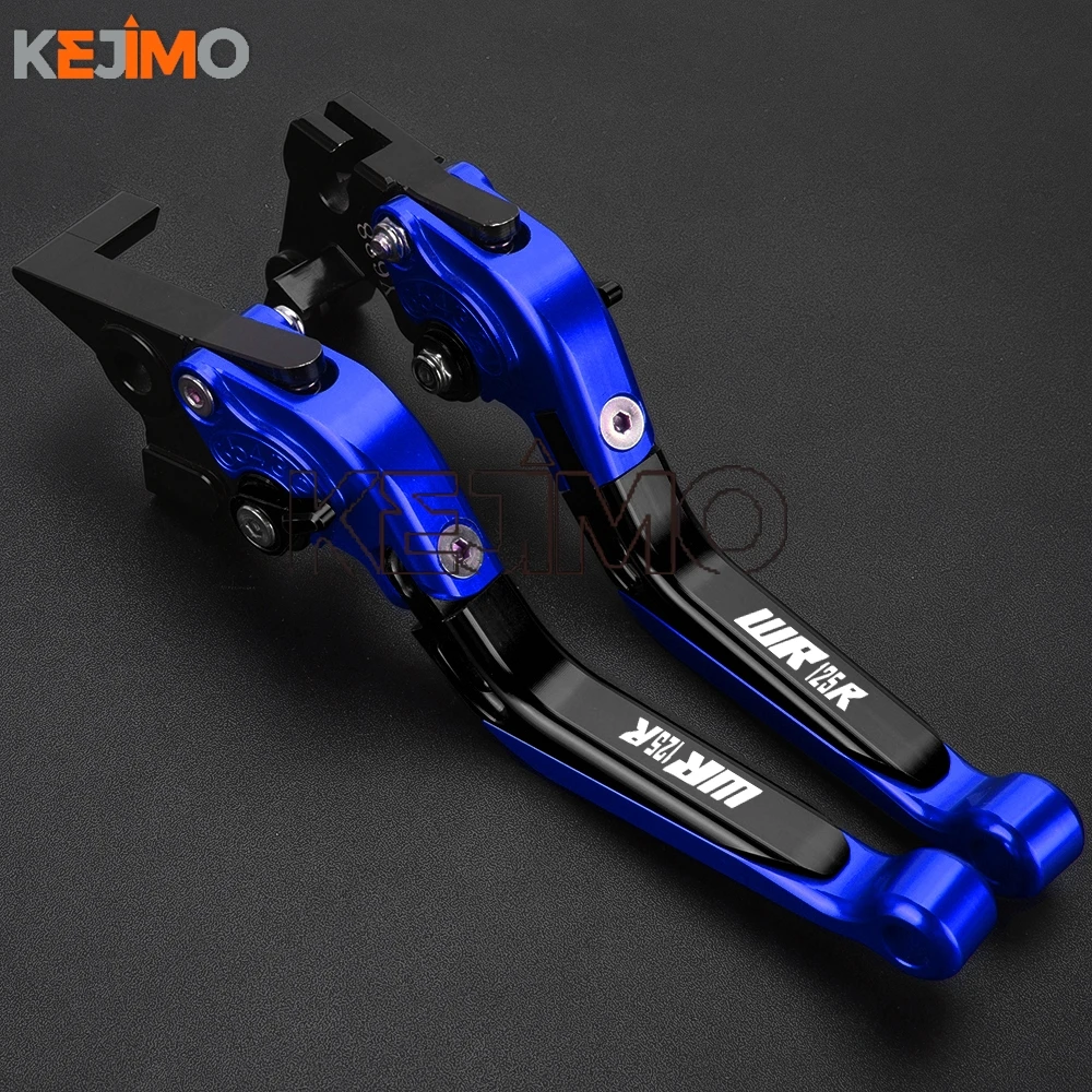 

NEW Accessories WR 125 R Motorcycle Adjustable Brake Extendable Clutch Levers Handle CNC Aluminum FOR YAMAHA WR125R WR 125R 2026
