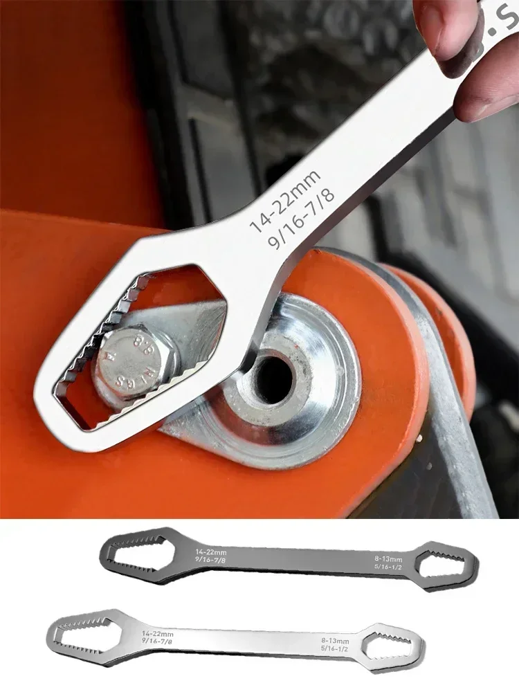 Clé Torx universelle 8-22mm, auto-serrant, lunettes réglables, planche de clé Torx à Double tête, outils manuels pour usine