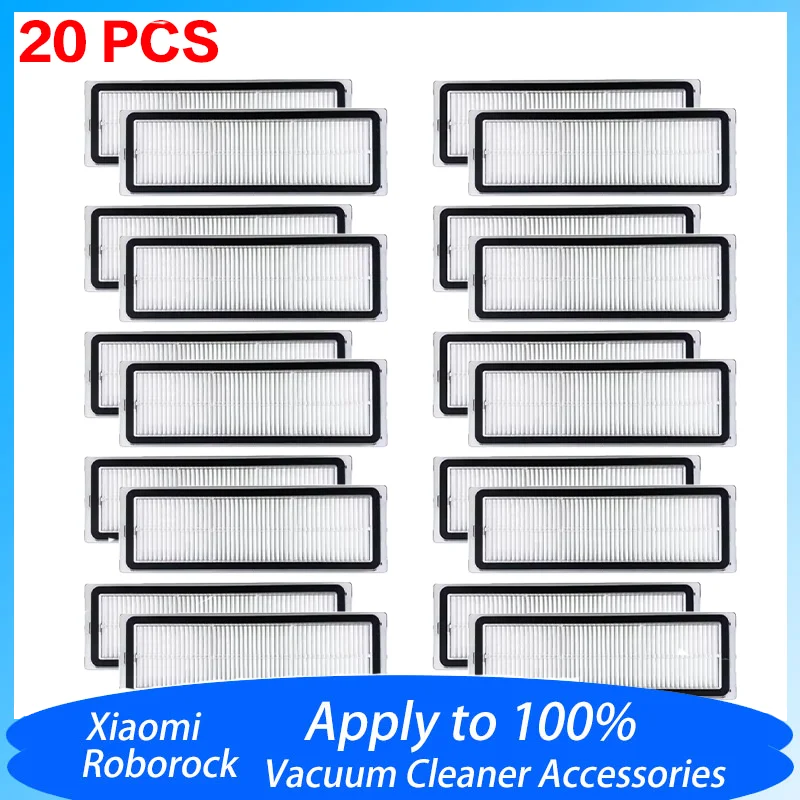 

For Xiaomi Robot Vacuum S20+ Plus B108GL/ S10+ Plus B105 Spare Parts Hepa Filter Main Roller Side Brush Mop Cloth Accessories ss