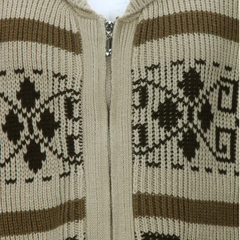 25COSJeffrey Lebowski Pullover Reißverschlussmantel The Dude Kostüm Cosplay The Big Lebowski Herrenjacke Halloween Weihnachtsfeier Outfi