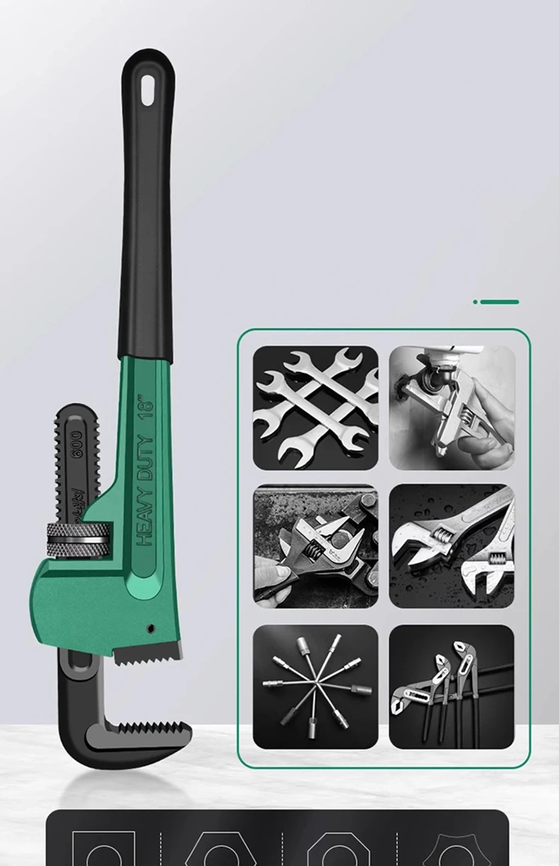 8-18 ‌ Hochleistungs-Rohrzange, verstellbare Sanitärzange, Drehmomentschlüssel in Industriequalität, multifunktionale Universal-Handwerkzeuge – Detail 3