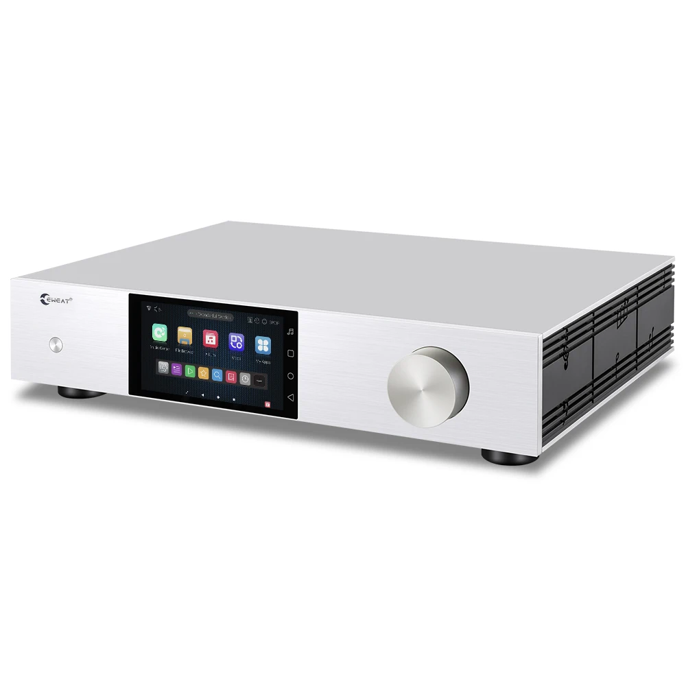 

2026 Home HiFi Audio Player Streamer USB DAC ESS9069 Sound DAC DSD512 PCM768 USB BT5.2 XLR Stereo Audio Out Digital Audio Player