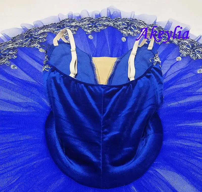 Sleeping Beauty Pre-professional ballet tutus bluebird variation classical ballet tutu pancake dress girls stage costume adult