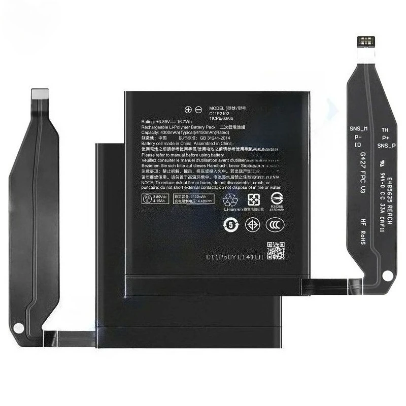 بطارية C11P2102 لعام 2025 لأجهزة ASUS Zenfone 9 /Zenfone 10 ZS696KS بطارية الهاتف المحمول 4300 مللي أمبير في الساعة + أدوات #3