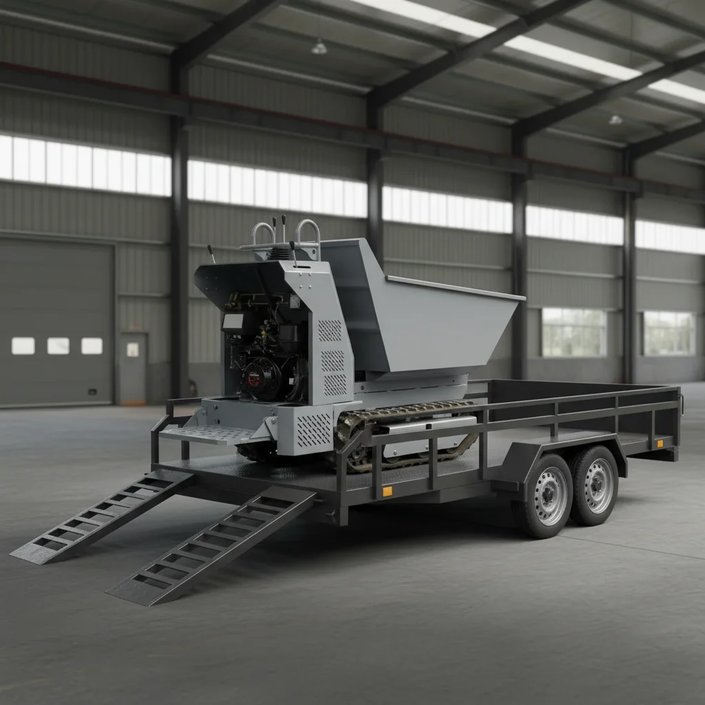 

Mini Hydraulic Crawler Dumper EPA EURO 5 Small Garden Transporter Carrier Factory Direct